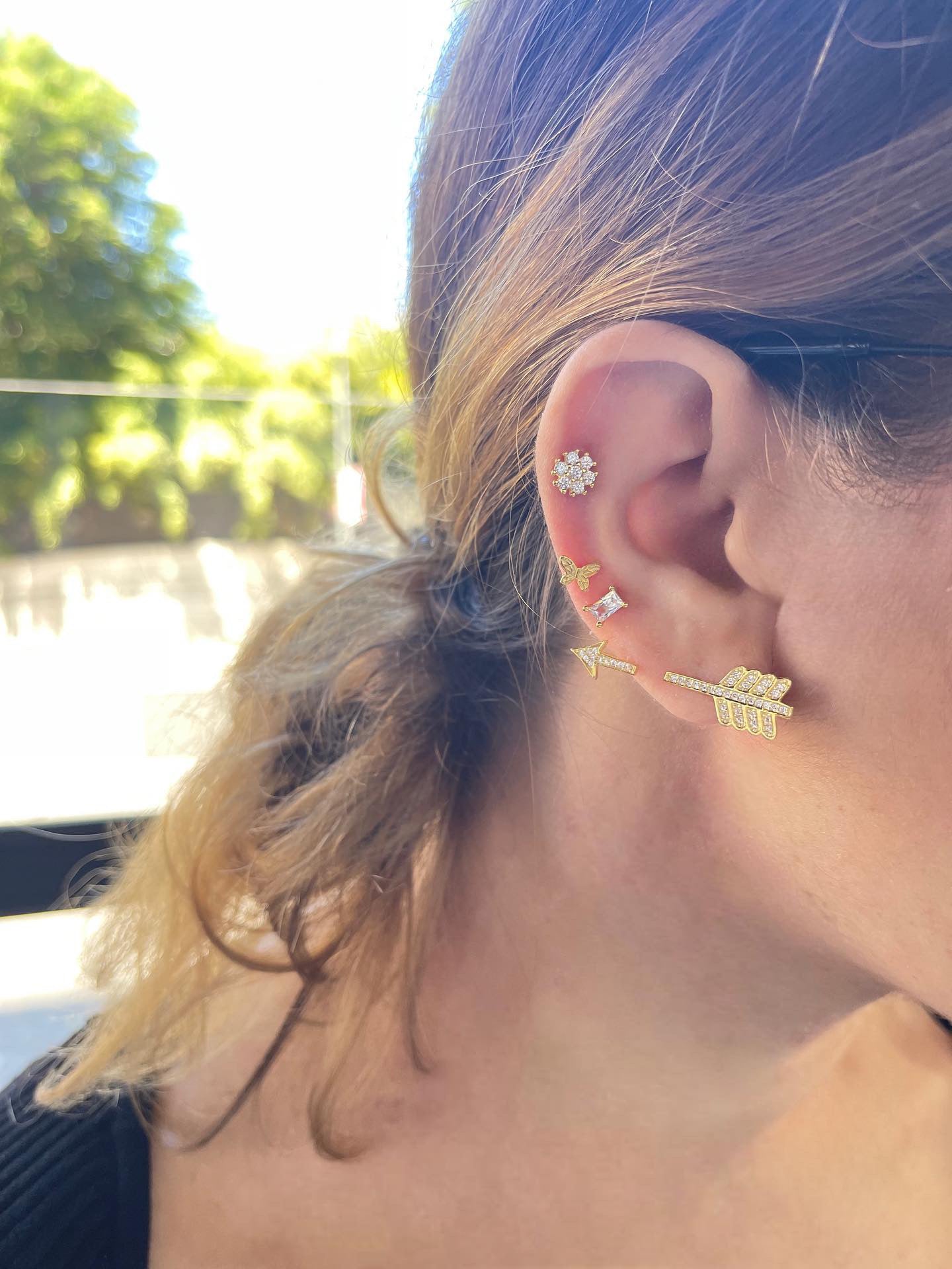 Freccia earrings