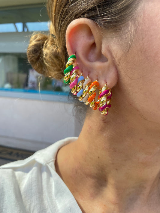 Treccia gipsy earrings