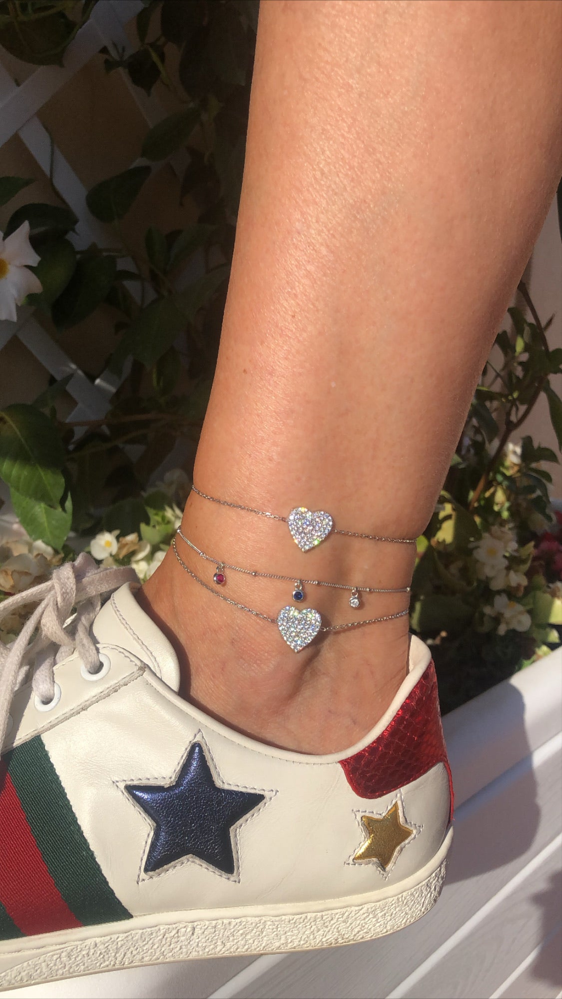 Fall in love anklet