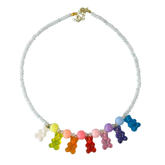 Cute candy bear necklace